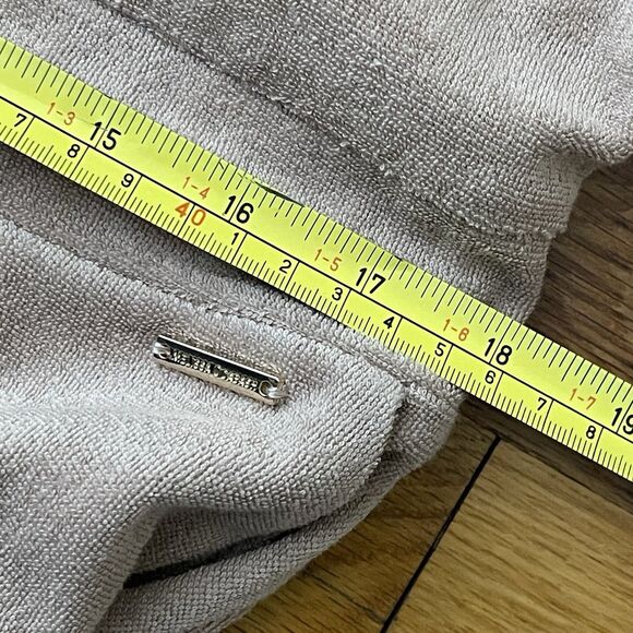 MELISSA ODABASH Cheryl Playsuit Romper Large Almond Beige Brown NEW Lounge Swim - Picture 12 of 13